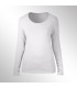 Tricou femei Anvil Long Sleeve Scoop Tee