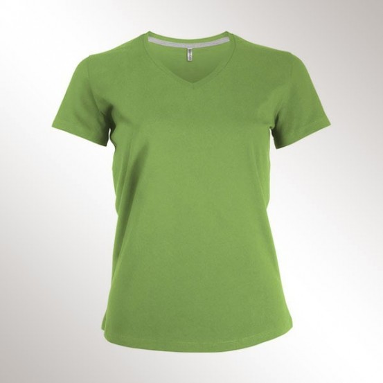 Tricou femei Kariban V-neck