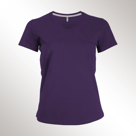 Tricou femei Kariban V-neck