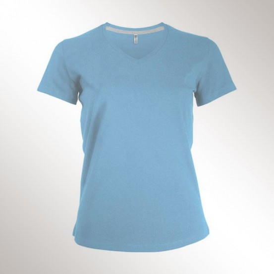 Tricou femei Kariban V-neck