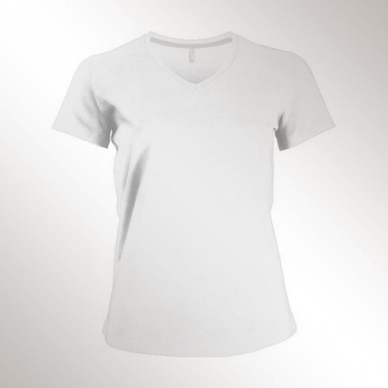 Tricou femei Kariban V-neck