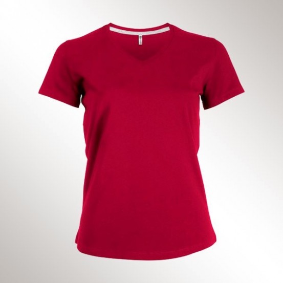 Tricou femei Kariban V-neck