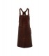 Sort Artisan Cross Back Bib Piele Naturala Premier