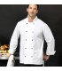 Halat Chef Unisex Cuisine Long Sleeve Premier