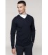 Jumper Barbati Merino Wool V-neck Kariban