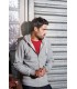 Hanorac Barbati Vintage Zipped Hooded Kariban