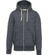 Hanorac Barbati Vintage Zipped Hooded Kariban