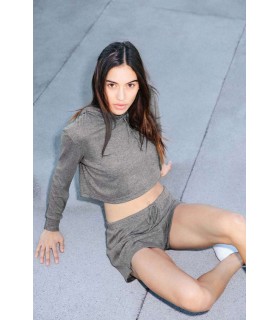 Pantaloni Scurti Femei Tri-Blend Running American Apparel