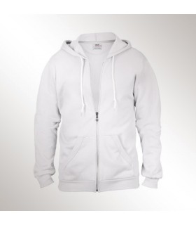 Sweatshirt full-zip hooded Anvil