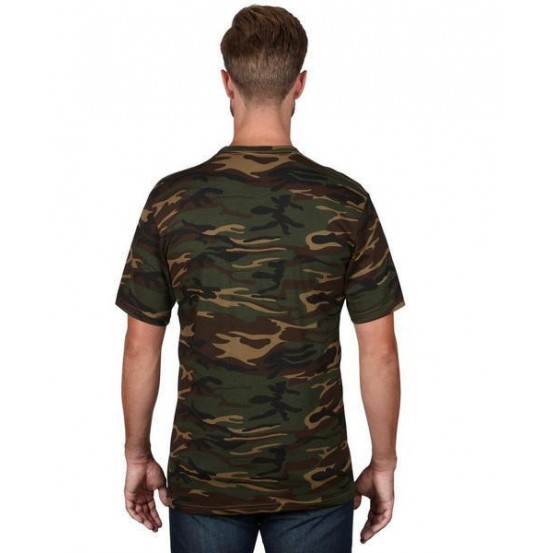 Tricou barbati Anvil Midweight Camouflage Tee