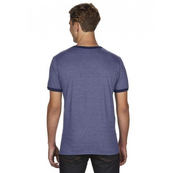 Tricou barbati Anvil fashion basic ringer tee