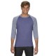 Tricou barbati Anvil Tri-Blend 3/4 Sleeve Raglan Tee