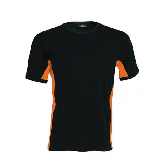 Tricou barbati Kariban Tiger Short Sleeve Bi-Colour T-Shirt KA340