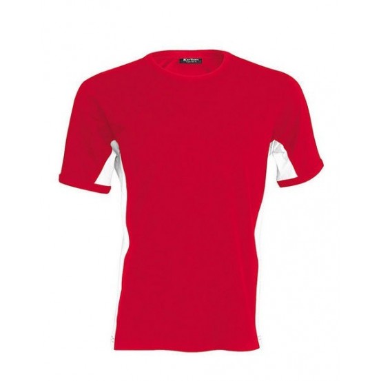 Tricou barbati Kariban Tiger Short Sleeve Bi-Colour T-Shirt KA340
