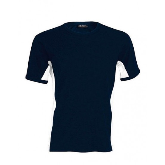 Tricou barbati Kariban Tiger Short Sleeve Bi-Colour T-Shirt KA340