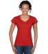 Tricou Gildan Femei Soft Style V-neck