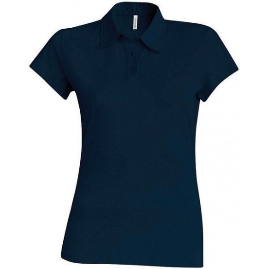 Polo femei Kariban maneca scurta