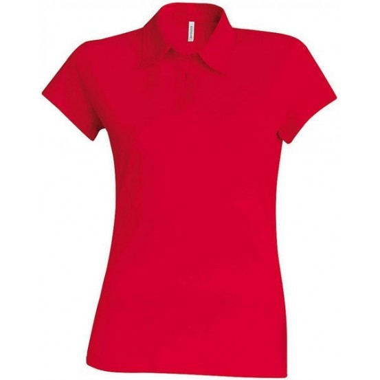 Polo femei Kariban maneca scurta