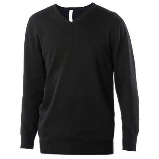 Jumper barbati V-neck Kariban