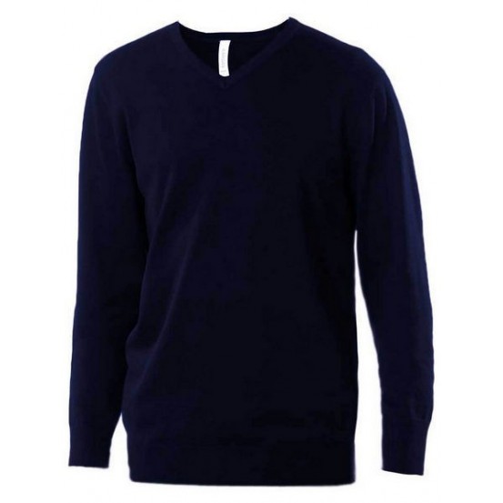 Jumper barbati V-neck Kariban