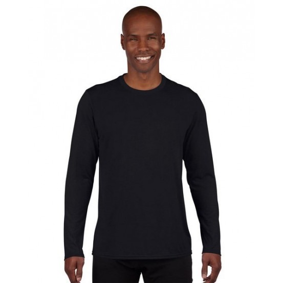 Tricou sport barbati maneca lunga Gildan Performance
