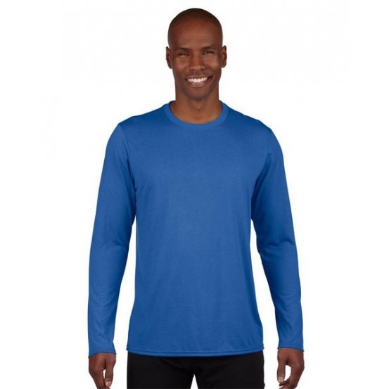 Tricou sport barbati maneca lunga Gildan Performance
