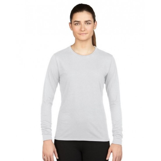 Tricou sport femei maneca lunga Gildan Performance