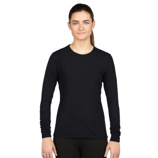 Tricou sport femei maneca lunga Gildan Performance