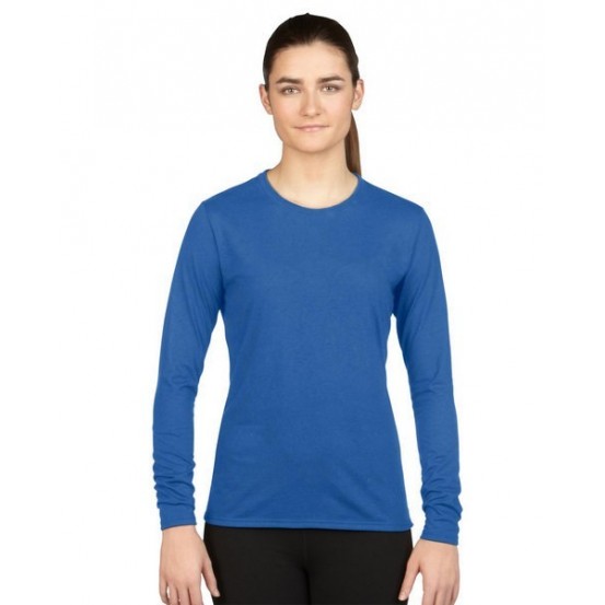 Tricou sport femei maneca lunga Gildan Performance
