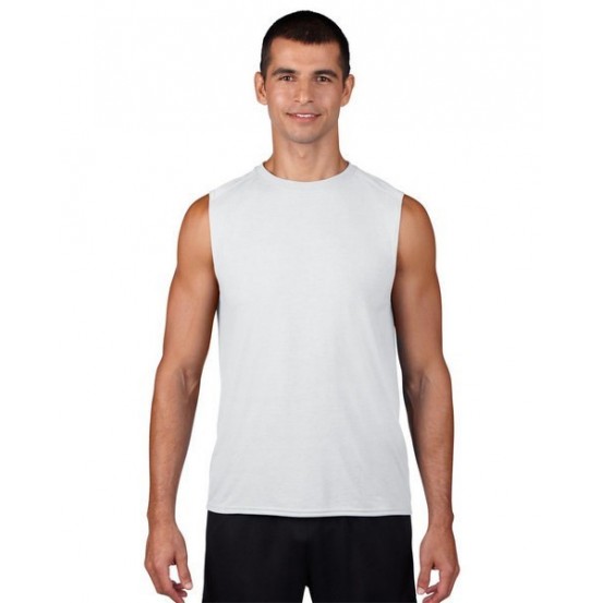 Tricou sport barbati fara maneci Gildan Performance