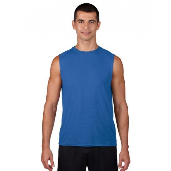 Tricou sport barbati fara maneci Gildan Performance