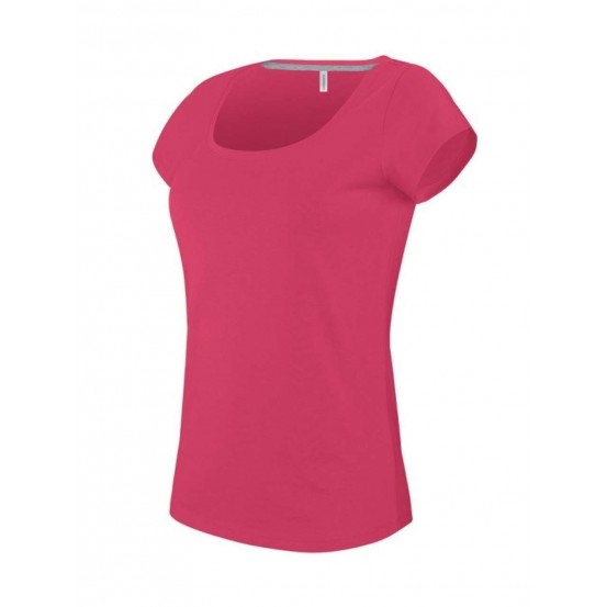 Tricou femei Kariban Boat Neck Short Sleeve T-Shirt