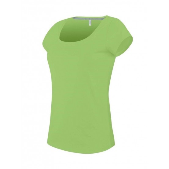 Tricou femei Kariban Boat Neck Short Sleeve T-Shirt
