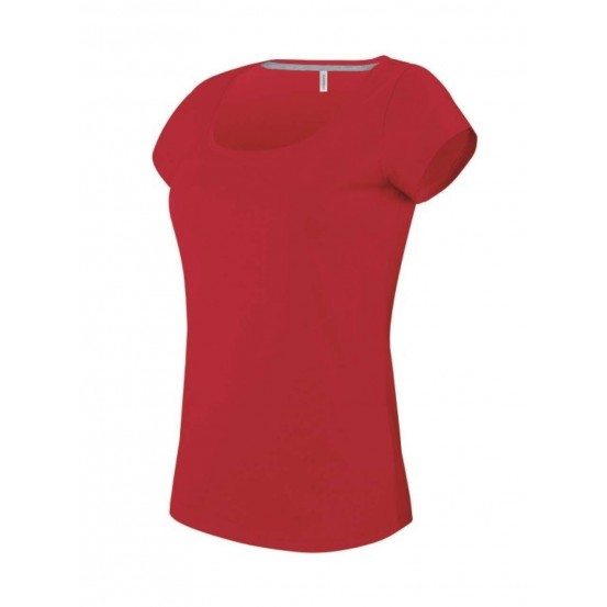Tricou femei Kariban Boat Neck Short Sleeve T-Shirt