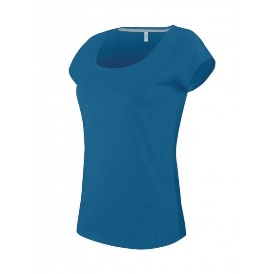 Tricou femei Kariban Boat Neck Short Sleeve T-Shirt