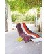 Prosop de plaja Kariban Velour Striped