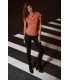 Tricou femei Anvil Tri-blend V-neck Tee