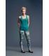 Tricou femei Tri-blend Racerback Tank