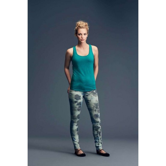 Tricou femei Tri-blend Racerback Tank