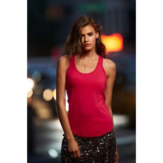 Tricou femei Tri-blend Racerback Tank