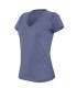 Tricou femei V-neck Sleeve Melange Kariban