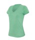 Tricou femei V-neck Sleeve Melange Kariban