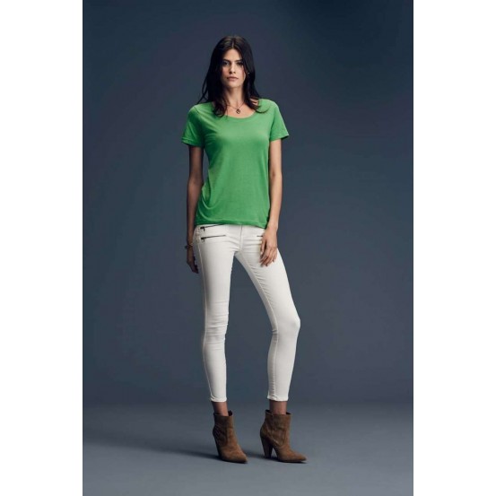 Tricou femei Anvil Faterweight Scoop Tee