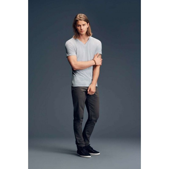 Tricou barbati Anvil Weight V-neck Tee