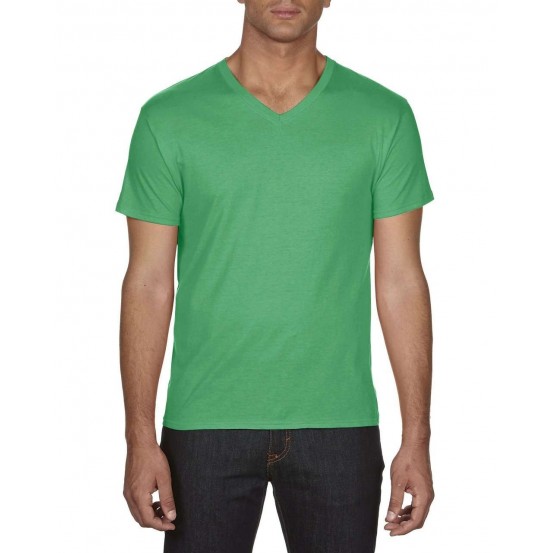 Tricou barbati Anvil Weight V-neck Tee