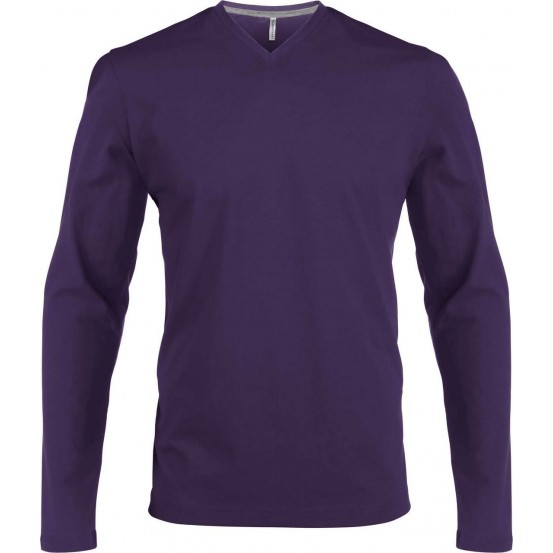 Tricou Femei Kariban Long Sleeve V-Neck