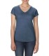 Tricou Femei Anvil Tri-Blend V-Neck Tee