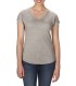 Tricou Femei Anvil Tri-Blend V-Neck Tee