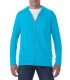 Hanorac Barbati Anvil Adult Tri-Blend cu Fermoar si Gluga