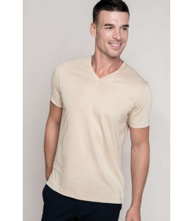 Tricou Barbati Kariban Short Sleeve V-neck